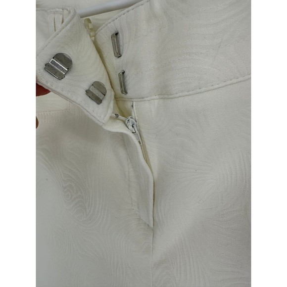 Sharagano Womens Coral Mid Rise Capri Crop Pants Size 12 - Picture 5 of 14